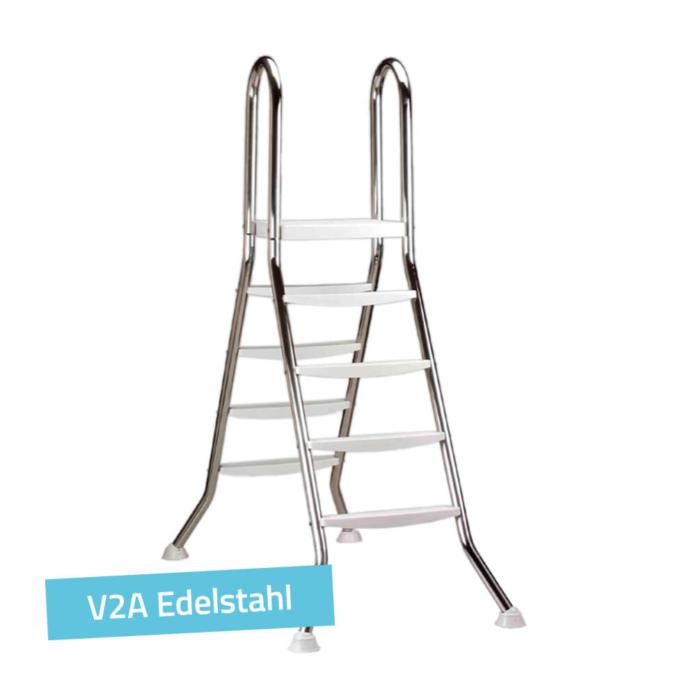 BWT Aufstellbecken Set Rund 1,35 Meter Folie 0,8mm Blau