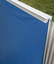 Poolfolie Ovalbecken 1,20 Meter Folie 0,80 mm