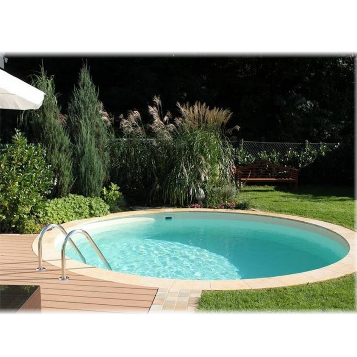 BWT Tiefbecken Set Rund 1,5 Meter Folie 0,8mm Sand